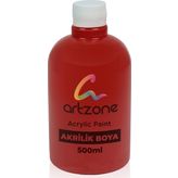 Artzone Akrilik Boya 500ML - Kırmızı
