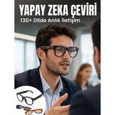 Arvonx Premium Akıllı Gözlük Elite - Antrasit - Siyah