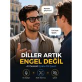Arvonx Premium Akıllı Gözlük V24 - Antrasit - Siyah