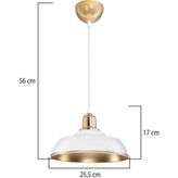 Arya Beyaz Gold Sarkıt Elkametli - 1