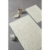 Aryıldız Home Aryıldızhome Banyo Halısı 2 Li Set Crome Krem