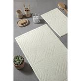 Aryıldız Home Aryıldızhome Banyo Halısı 2 Li Set Karla Krem