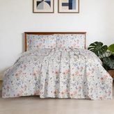 Aryıldız Home Butterfly Ranforce Baskılı Çift Kişilik Pike - Çok Renkli