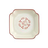 Aryıldız Red Bird Köşeli Tabak 19 cm