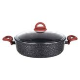 Aryıldız Terra Grey 28 cm Kısa Tencere