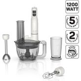 Arzum AR1187 Beyaz Soprano Max Neo Multi Blender Seti