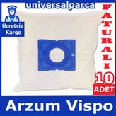 Arzum Vispo Bez 10 Adet Toz Torbası