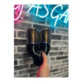 as garaj 76MM ÇAPRAZ KESİM EGZOZ UCU KROM ÜNİVERSAL