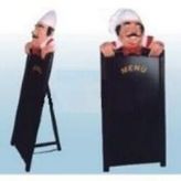 Aşçılı Menü Yazma Tahtası