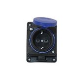 Asel 1000 1104 Kauçuk Tekli Duvar Prizi - Hrd-011388