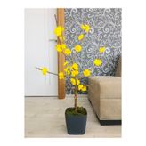 Asenya Yapay Çiçek, 40-80 cm, Sarı Bahar Dalı, Yapay Bitki Ağaç Bonsai
