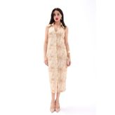 Asil Acar Home 7428 ELBİSE-BEJ