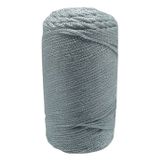 Asil Acar Home Makrome İpi 3 mm Polyester Gri Simli