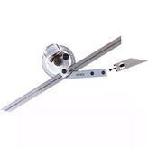 Asimeto AS-490065 3-Çubuk Büyüteçli (150mm, 200mm, 300mm) Açı Ölçer