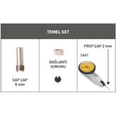 Asimeto Salgı Komparatör Saati Temel Set 0,8mm