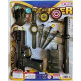 Asker Seti Yeşilli Full Set Oyuncak