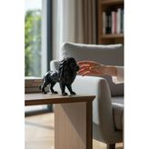 Aslan Figürlü Dekoratif Biblo Vitrin