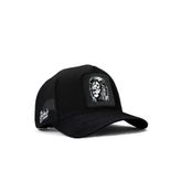 Aslan Logolu Siyah Trucker Şapka