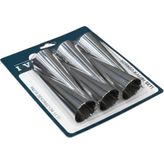 Aslanoğlu Store 6 Parça Metal Korneo Kalıbı - Ahşap