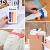 Aslanoğlu Store Ergonomik Akıllı Silikon 3'lü Kitap Klips Seti