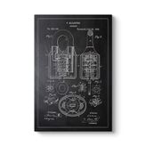 Asma Kilit Patent Tablosu 40 x 60