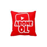 Asr Youtube Abone Ol Sosyal Medya Yastık