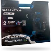 ASR013 Profesyonel Darbeli Şarjlı Matkap – 2x Maximum Runtime