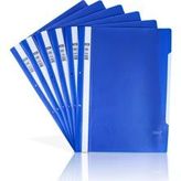 Assis 7729 A4 Mavi Plastik Telli Dosya - 250'Li Paket