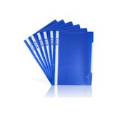 Assis 7729 A4 Mavi Plastik Telli Dosya - 25'Li Paket