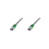 Assmann DK-1521-100-CO Gri Cat-5E Patch Kablosu