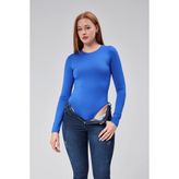 Astarlı Uzun Kollu Çıtçıtlı Body