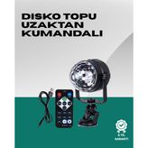 Astraltech 7 Farklı Aydınlatma Modu ve Ses Sensörlü Disko Topu Lambası