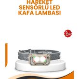 Astraltech If Uzun Menzilli Sensörlü LED Kafa Lambası Kamp ve Yürüyüş