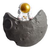 Astronot Ve Ay Heykel, Gold