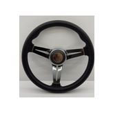 ASTUNİNG 34cm Krom Spor Direksiyon Simidi
