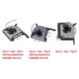Asus Fx505d, Fx505g İle Uyumlu Notebook Fan - Ver.2 - Sol - Tip-2