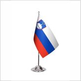 Asya Bayrak Slovenya Tekli Masa Bayrağı