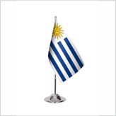 Asya Bayrak Uruguay Tekli Masa Bayrağı