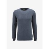 AT.P.CO A274S37COLD Koyu Mavi Bisiklet Yaka Slim Fit Erkek Kazak