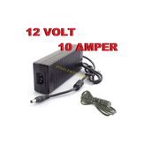 ATA ELEKTRONİK 12 Volt 10 Amper Plastik Kasa 12v 10a Adaptör Trafo Tırafo Dvr Kamera Vs. Uyumlu