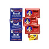 atamanstore İHA Cilt Şapı 3 Adet | Kibrit Kantaşı 3 Adet | Shark Chrome Jilet 5'li Kutu | Terleme Önleyici Şap | Kanama Durdurucu Kibrit Kan taşı