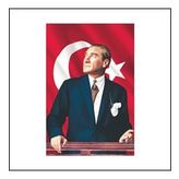 Atatürk Posteri 1 200*300 Cm