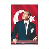 Atatürk Posteri 1 600*900 Cm