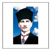 Atatürk Posteri 4 300*450 Cm