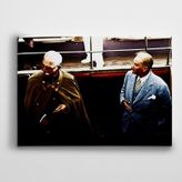Atatürk Ve İran Şahı Kanvas Tablo