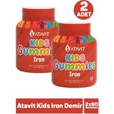 Atavit Kids Iron 2x60 Çiğnenebilir Tablet