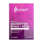 Atavit Magnezyum Sitrat Vit B6 120 Tablet