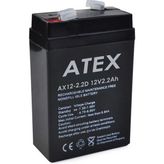Atex Akü 12V 2.2A Dik (7X10X4.5CM) Atex