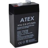 Atex Akü 6V 2.8A (6.5x9.5x3.5cm) Atex
