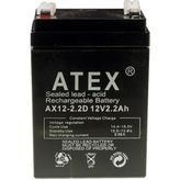 Atex AX-12V 2.2AH Dik Bakımsız Kuru Akü